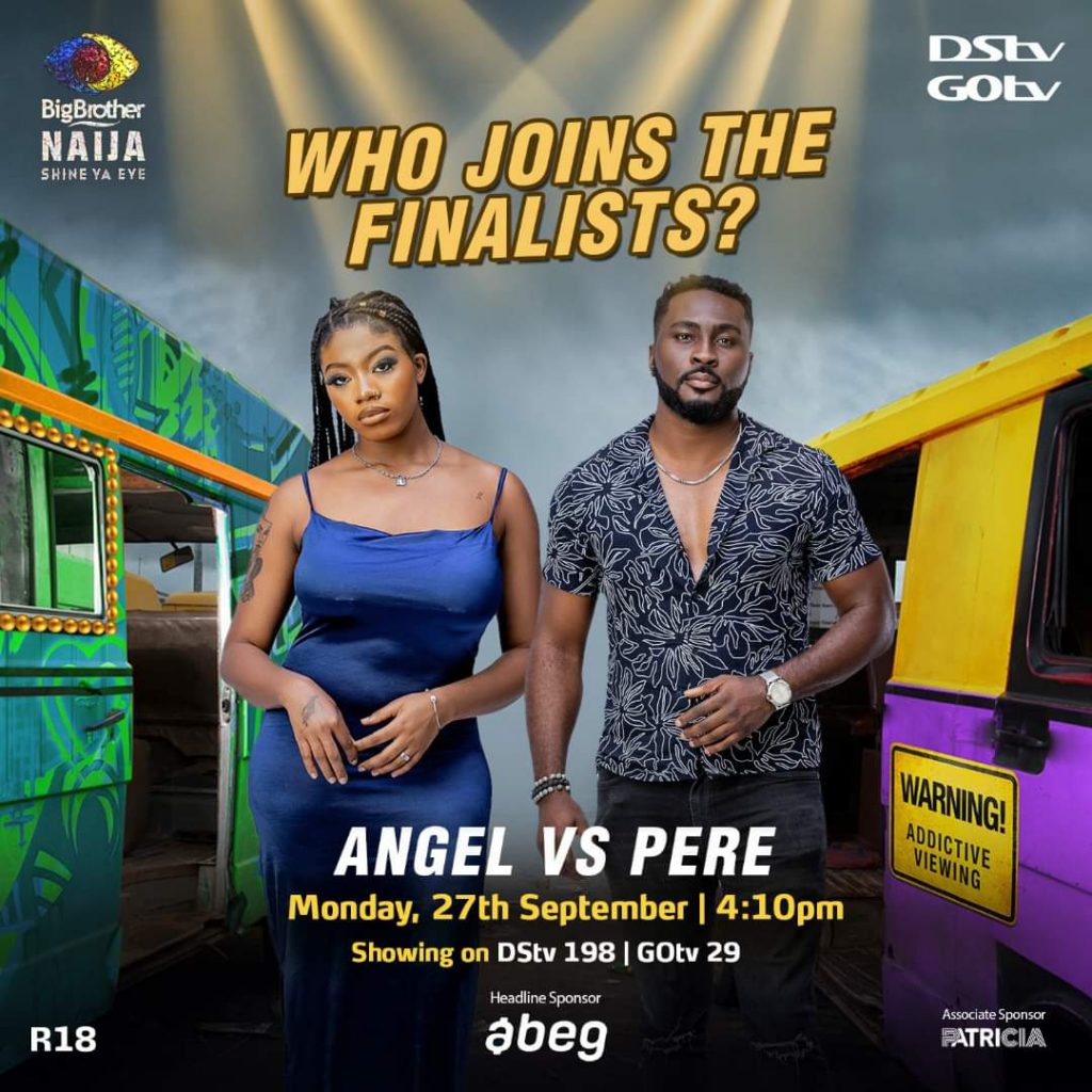 Pere And Angel To Return To The BBNaija House As They Join The Finale