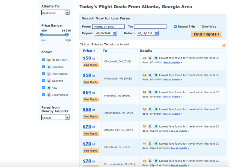 5 best sites for finding cheap flights without a defined destination 14