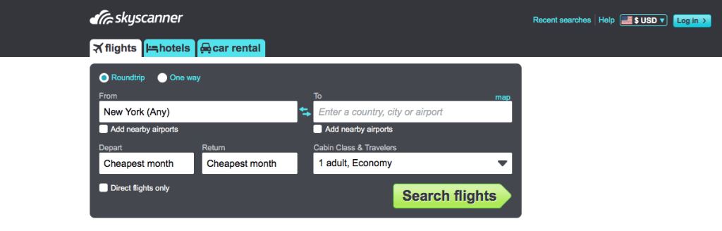 5 best sites for finding cheap flights without a defined destination 2