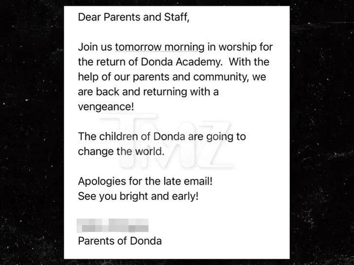 Kanye West's Donda Academy opens again hours after announcing it was shutting down