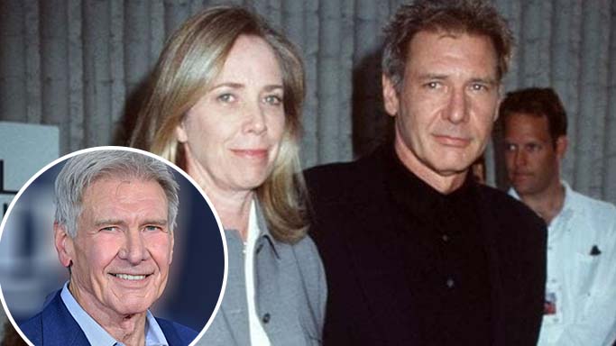 Mary Marquardt and Harrison Ford