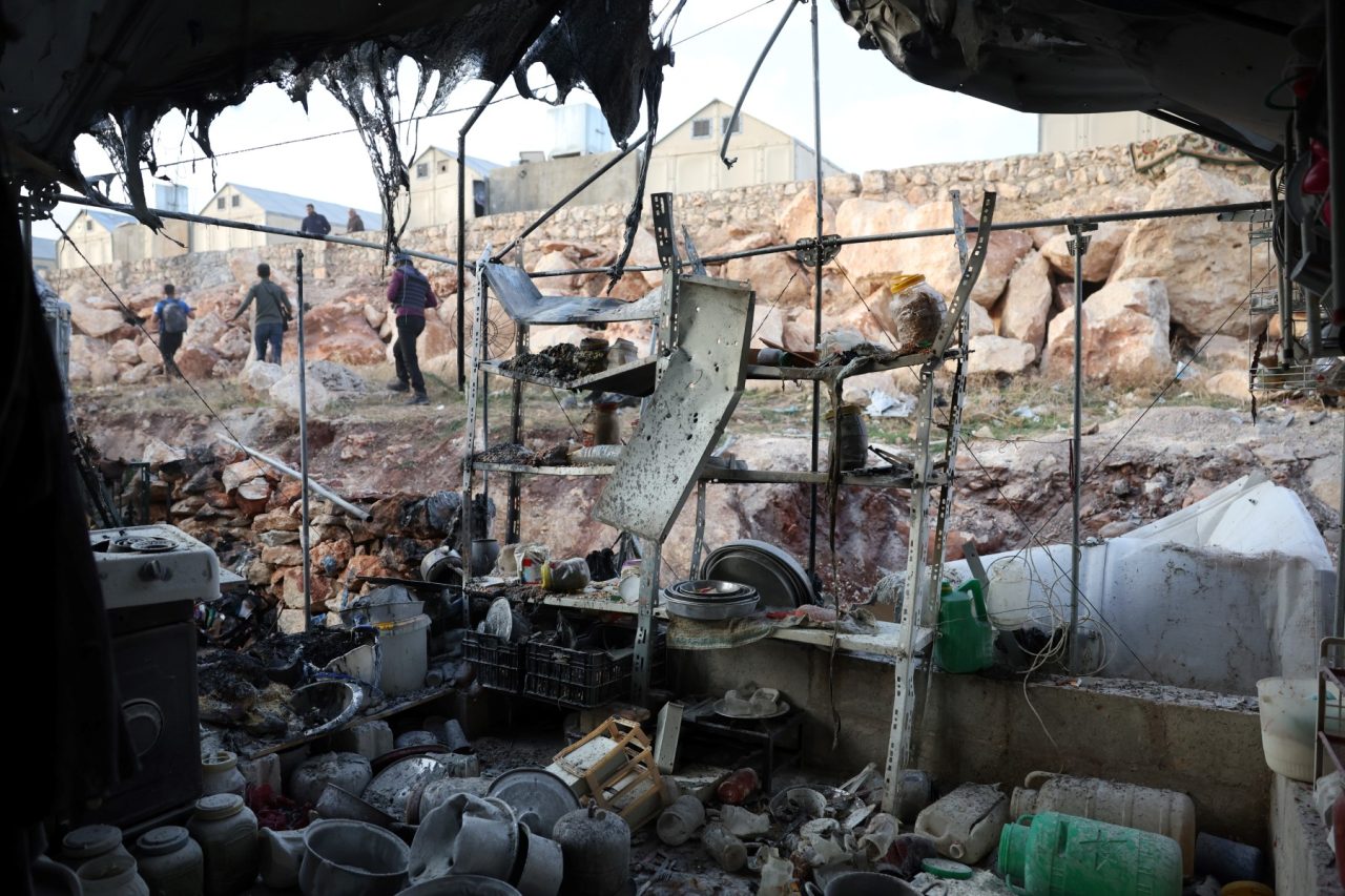 Six displaced Syrians killed in regime rocket strike monitor