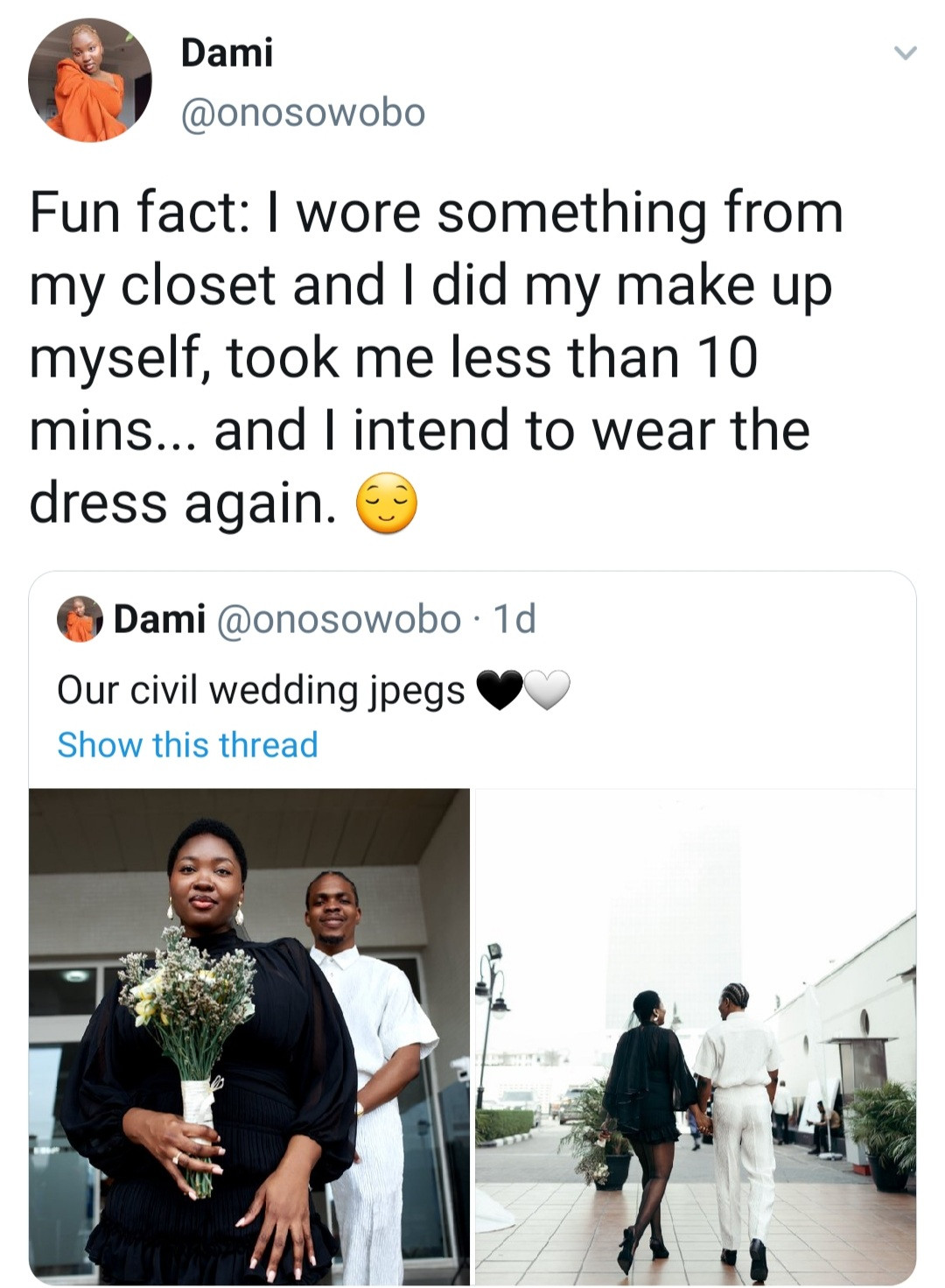 1670203941 958 Nigerian Couple039s Wedding Photos Go Viral After The Bride Wore